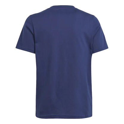 Dark Blue - Back - Adidas Childrens-Kids Graphic Print Training T-Shirt