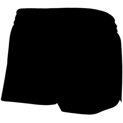 Black - Back - Nike Womens-Ladies Stretch Running Shorts