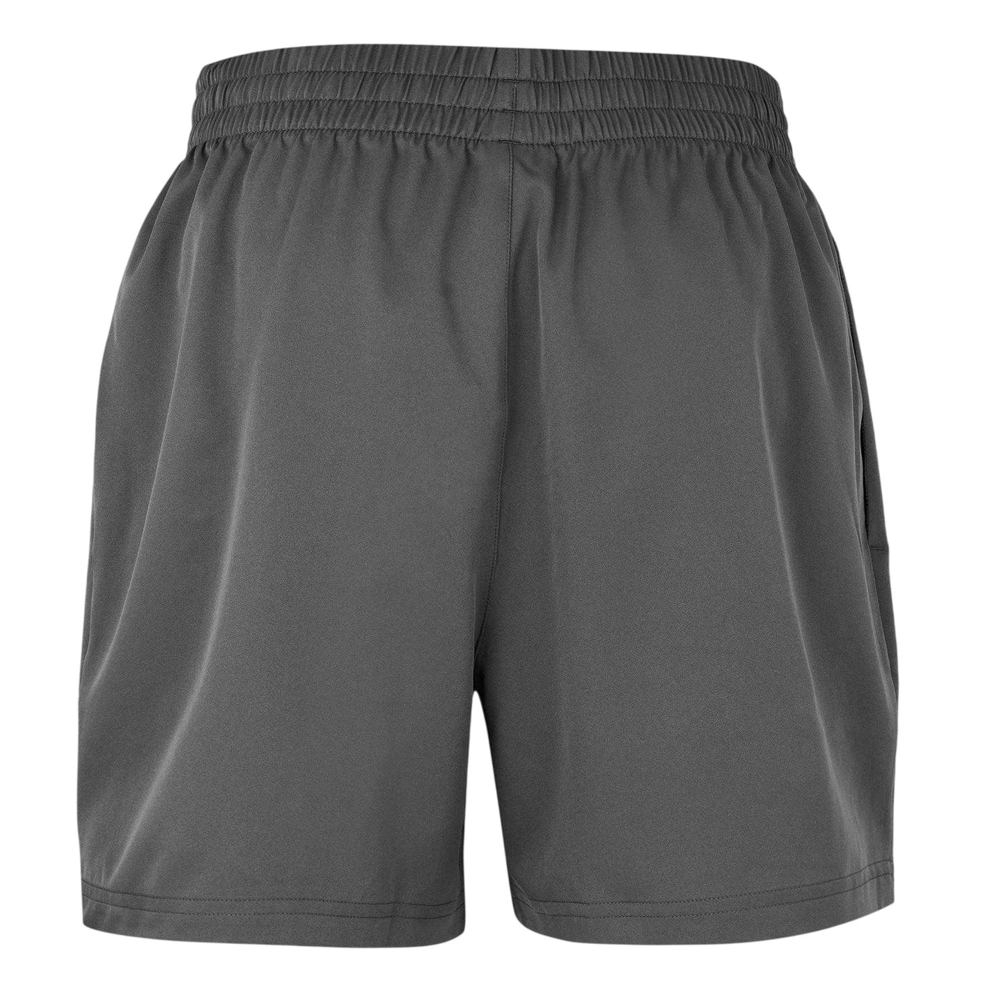 Dark Grey - Back - Puma Mens Essential Woven Tracksuit Bottoms