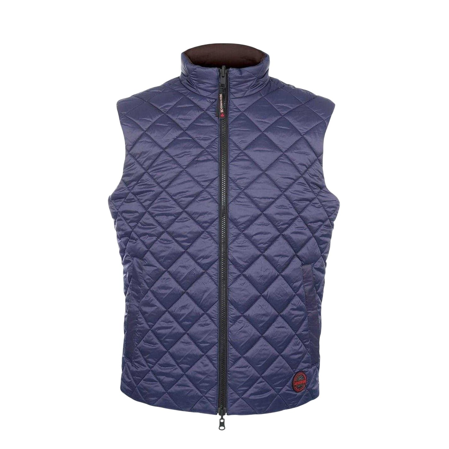 Brown-Navy - Lifestyle - Museum Mens Plain Reversible Sleeveless Gilet