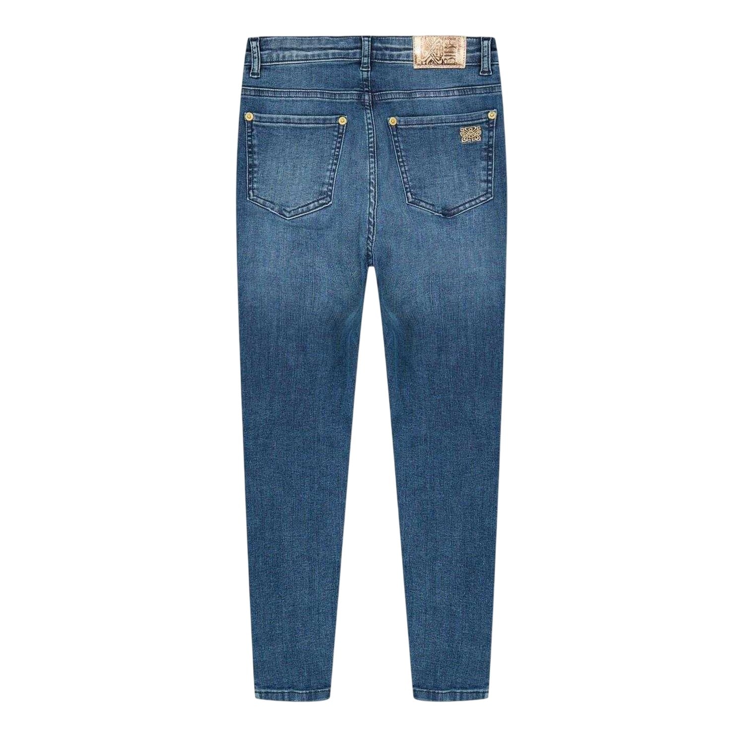 Light Blue - Back - Biba Girls Stevie Jeans