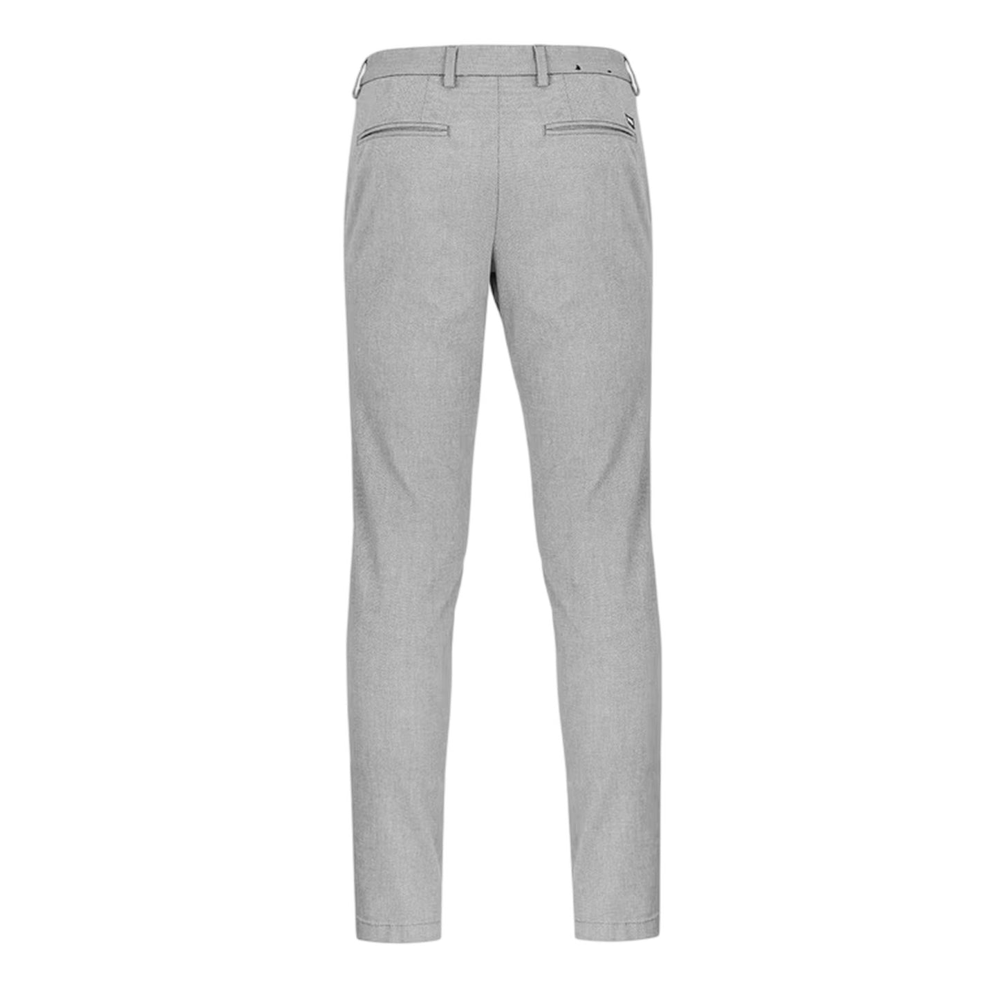Grey - Back - Boss Mens Kaito1 Logo Slim Trousers