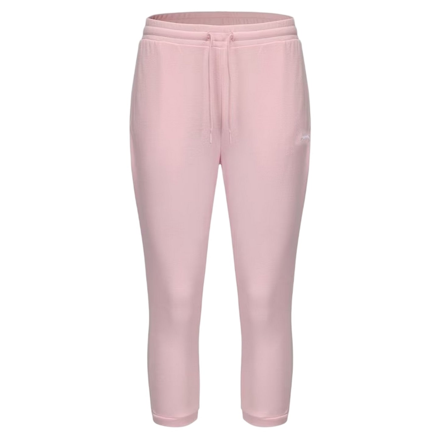 Light Pink - Front - Slazenger Womens-Ladies Interlock Logo Jogging Bottoms