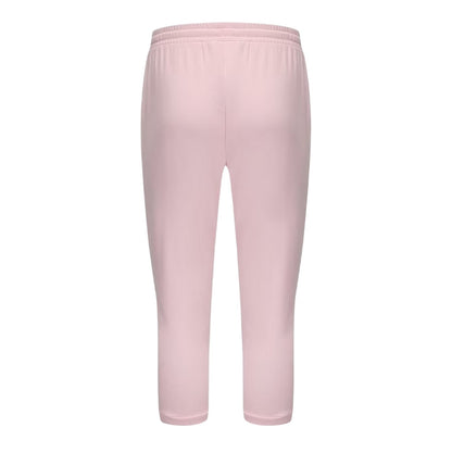 Light Pink - Back - Slazenger Womens-Ladies Interlock Logo Jogging Bottoms