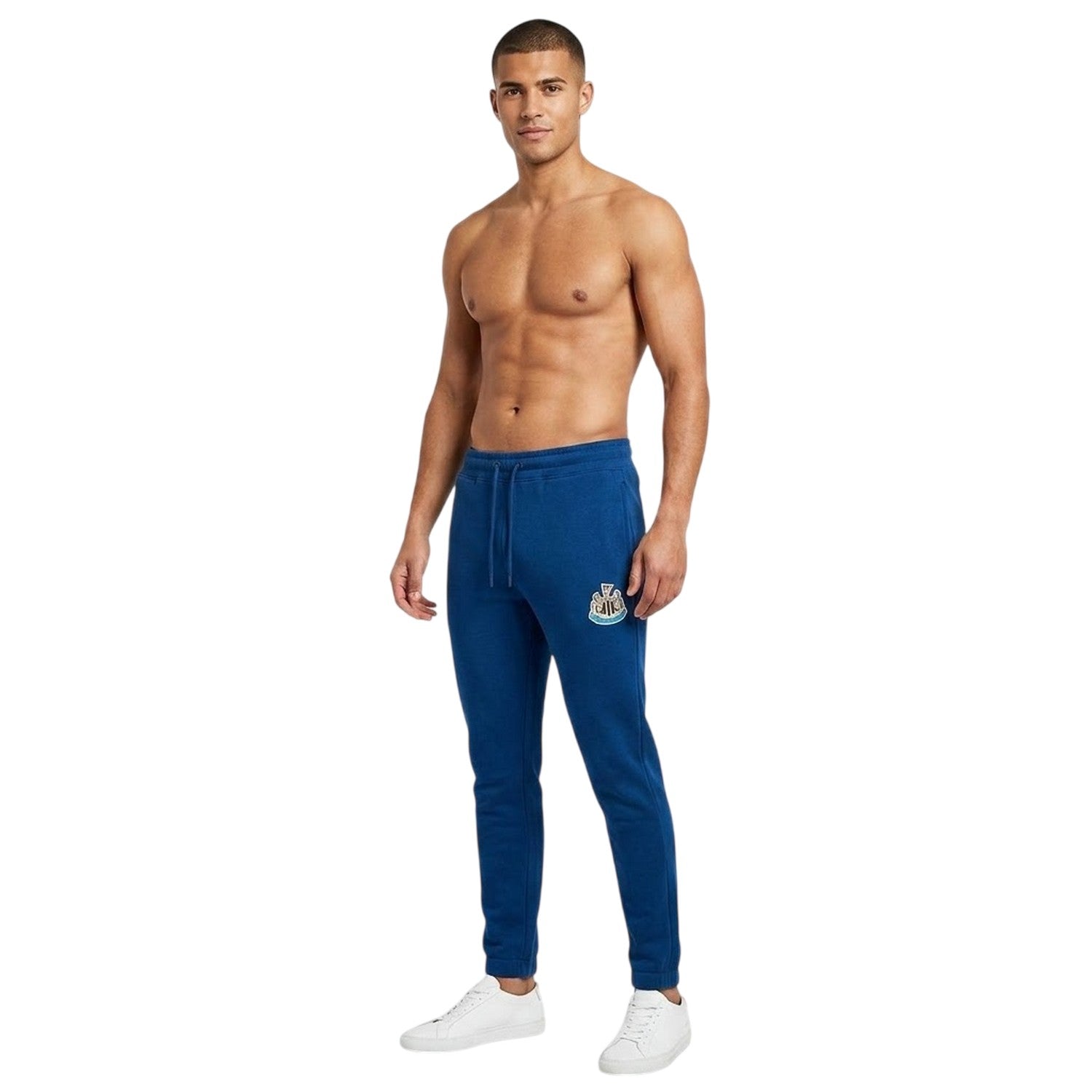 Navy Peony - Lifestyle - Newcastle United FC Mens NUFC Jogging Bottoms