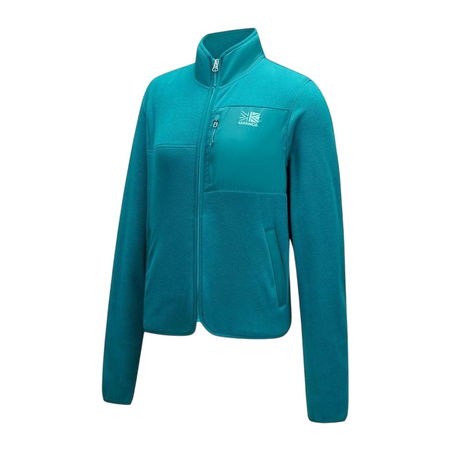 Teal - Side - Karrimor Womens-Ladies Helix Outdoor Fleece Jacket