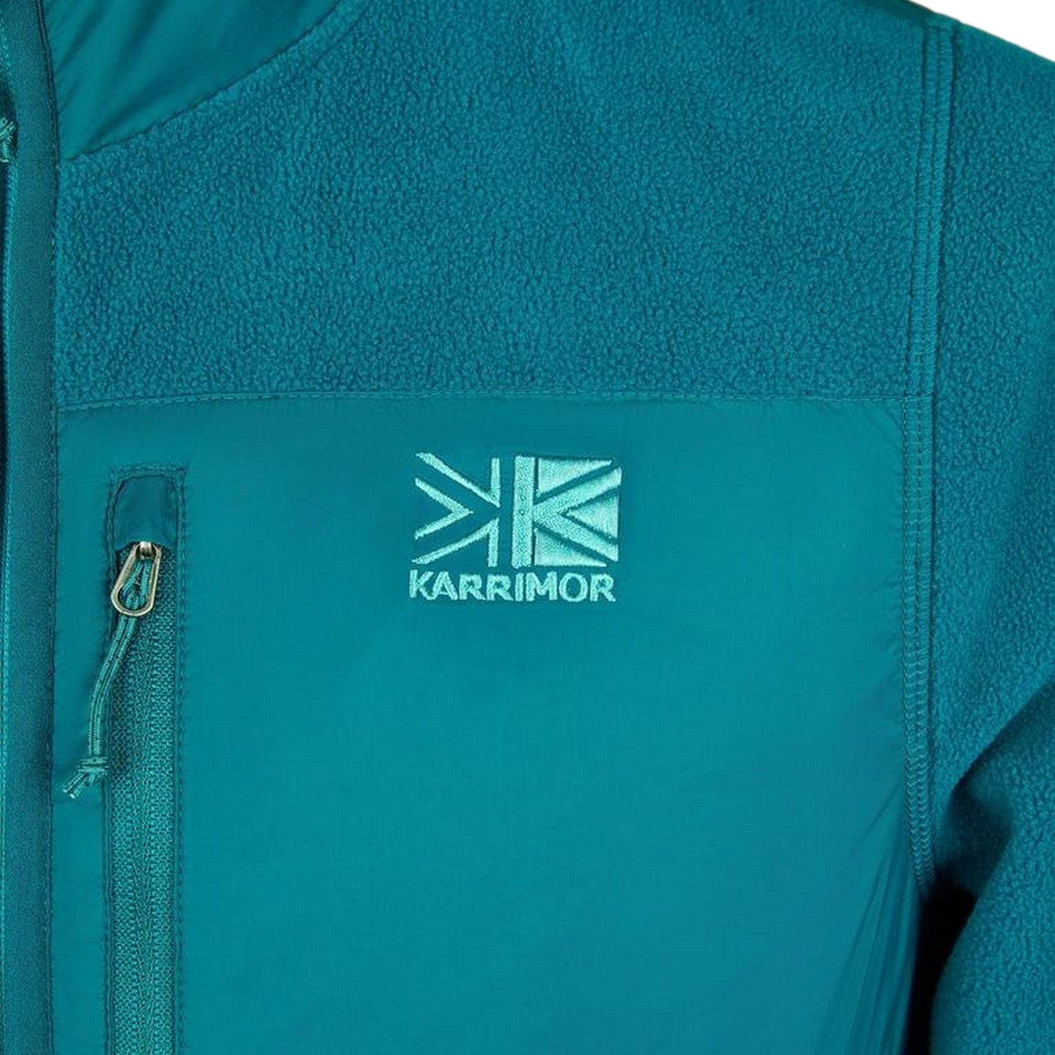 Teal - Lifestyle - Karrimor Womens-Ladies Helix Outdoor Fleece Jacket