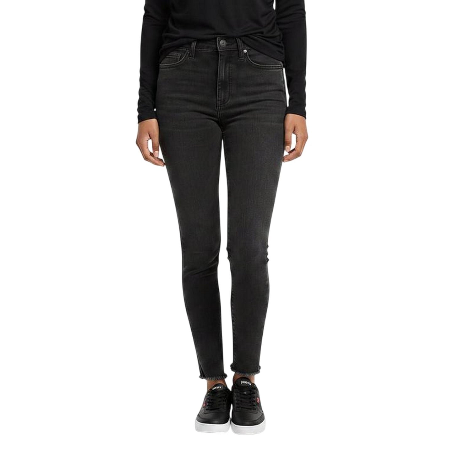 Covert Green - Side - Levis Womens-Ladies 720 Super Skinny Jeans