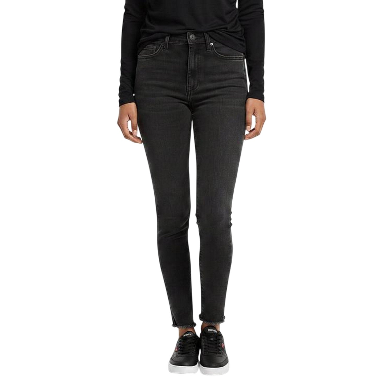 Covert Green - Side - Levis Womens-Ladies 720 Super Skinny Jeans