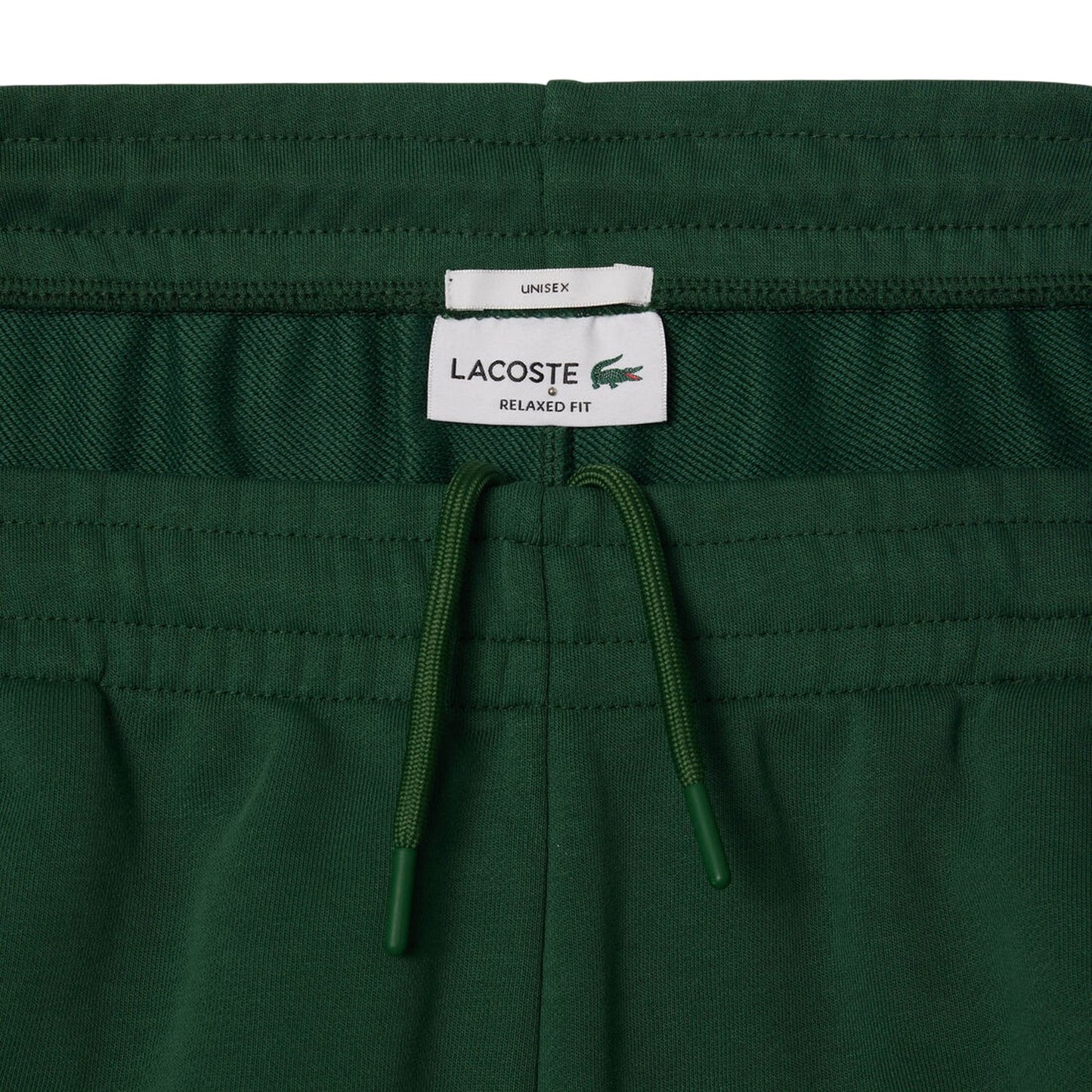 Green - Side - Lacoste Mens Fleece Relaxed Fit Sweatpants