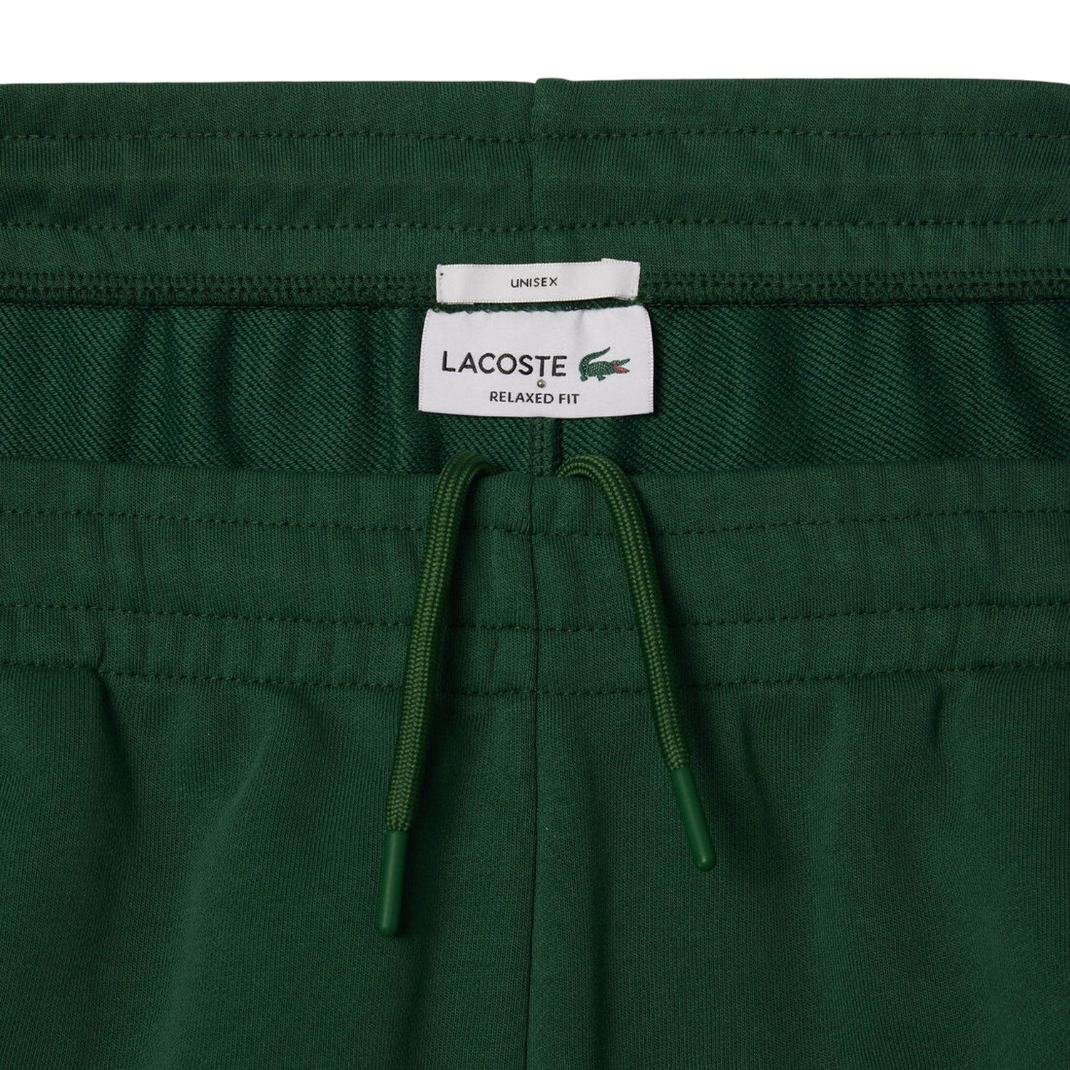Green - Side - Lacoste Mens Fleece Relaxed Fit Sweatpants