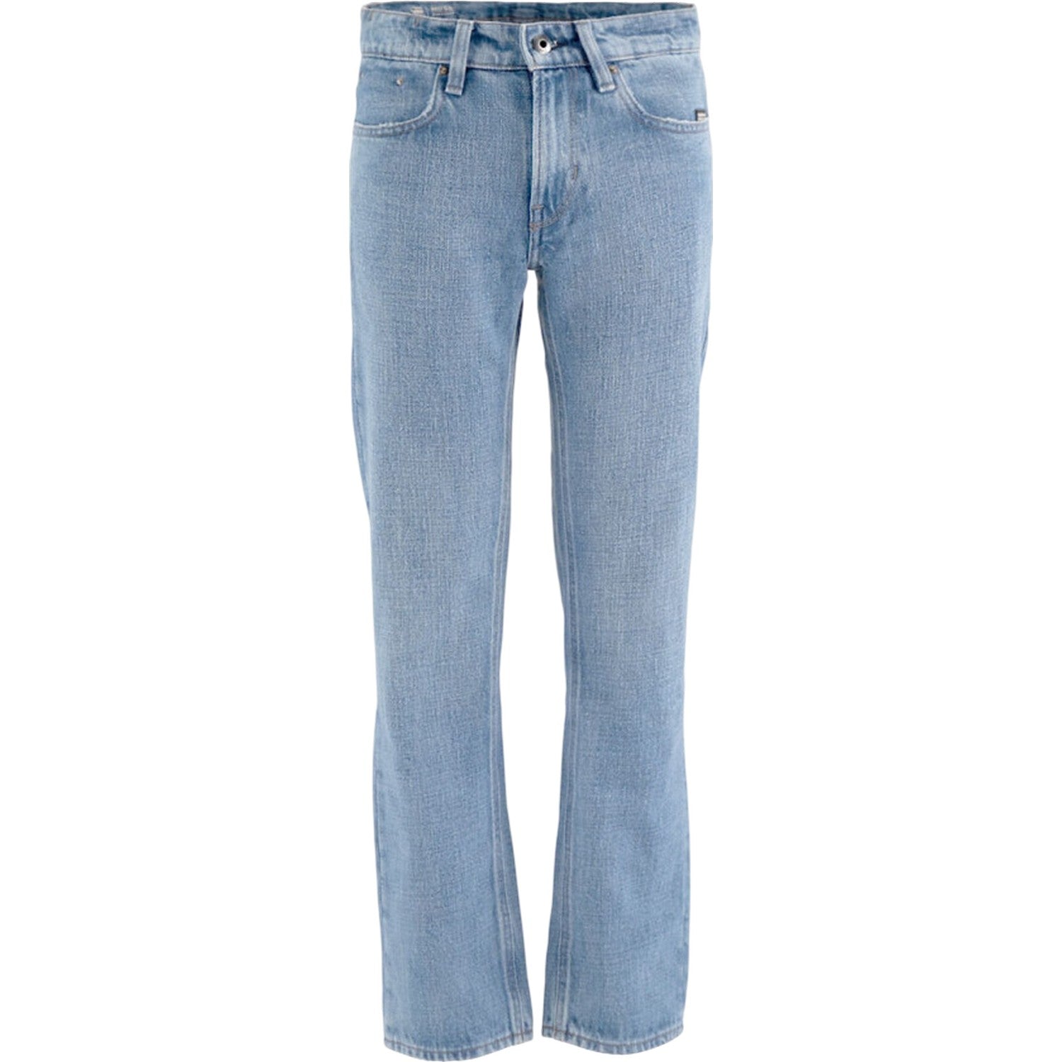 Blue - Front - G-Star Childrens-Kids Mosa 5 Pockets Straight Leg Jeans