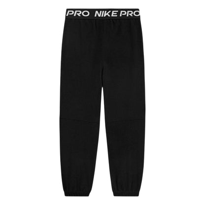 Black - Back - Nike Childrens-Kids Pro Dri-FIT Joggers
