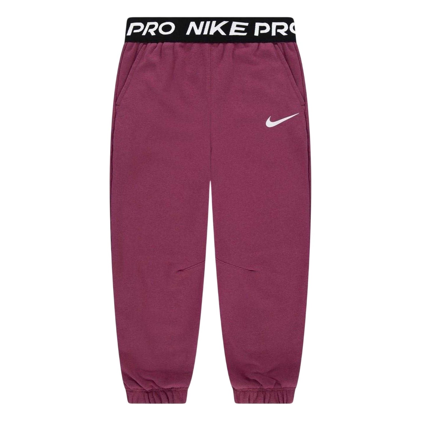 Beet Red - Front - Nike Childrens-Kids Pro Dri-FIT Joggers
