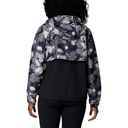 Black Print - Back - Columbia Womens-Ladies Spire Soft Shell Jacket