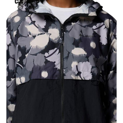 Black Print - Side - Columbia Womens-Ladies Spire Soft Shell Jacket