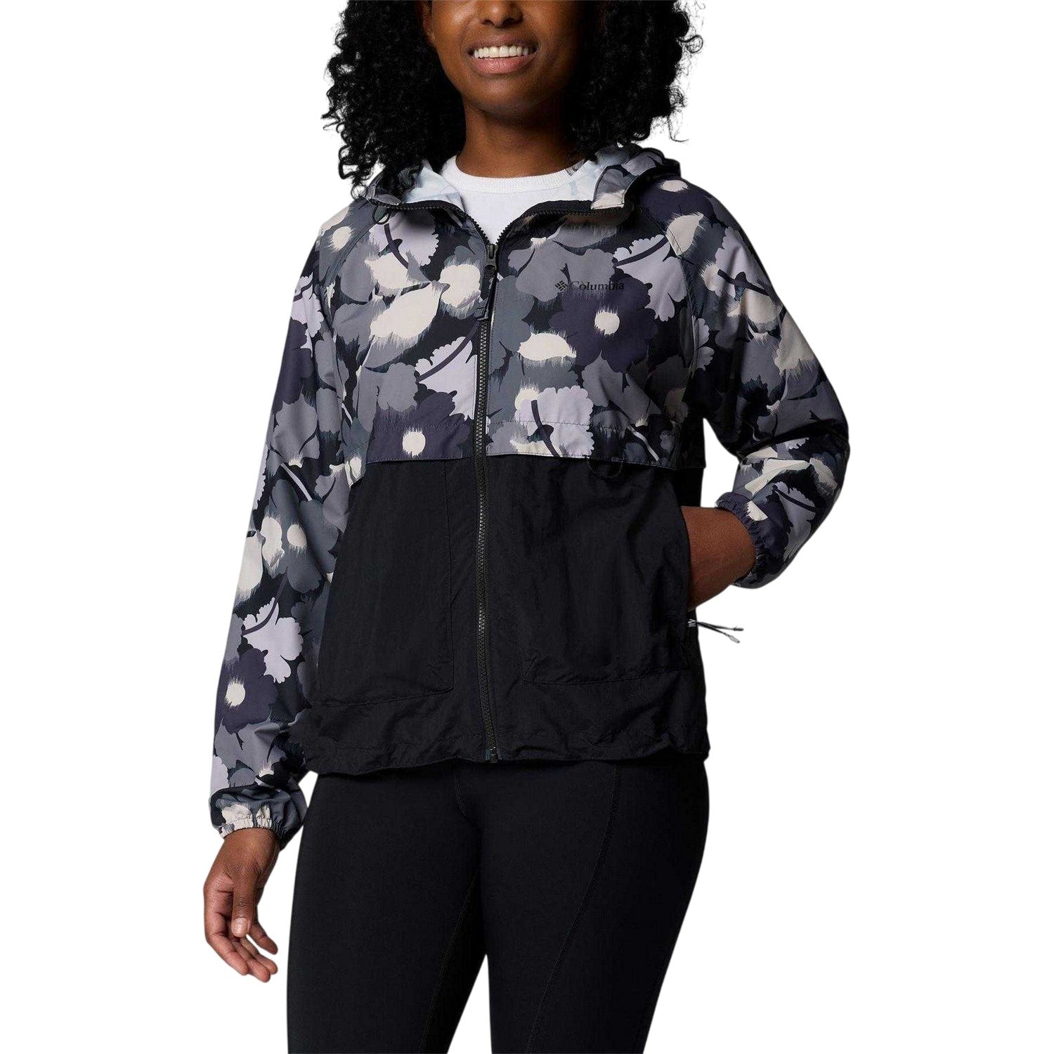 Black Print - Lifestyle - Columbia Womens-Ladies Spire Soft Shell Jacket