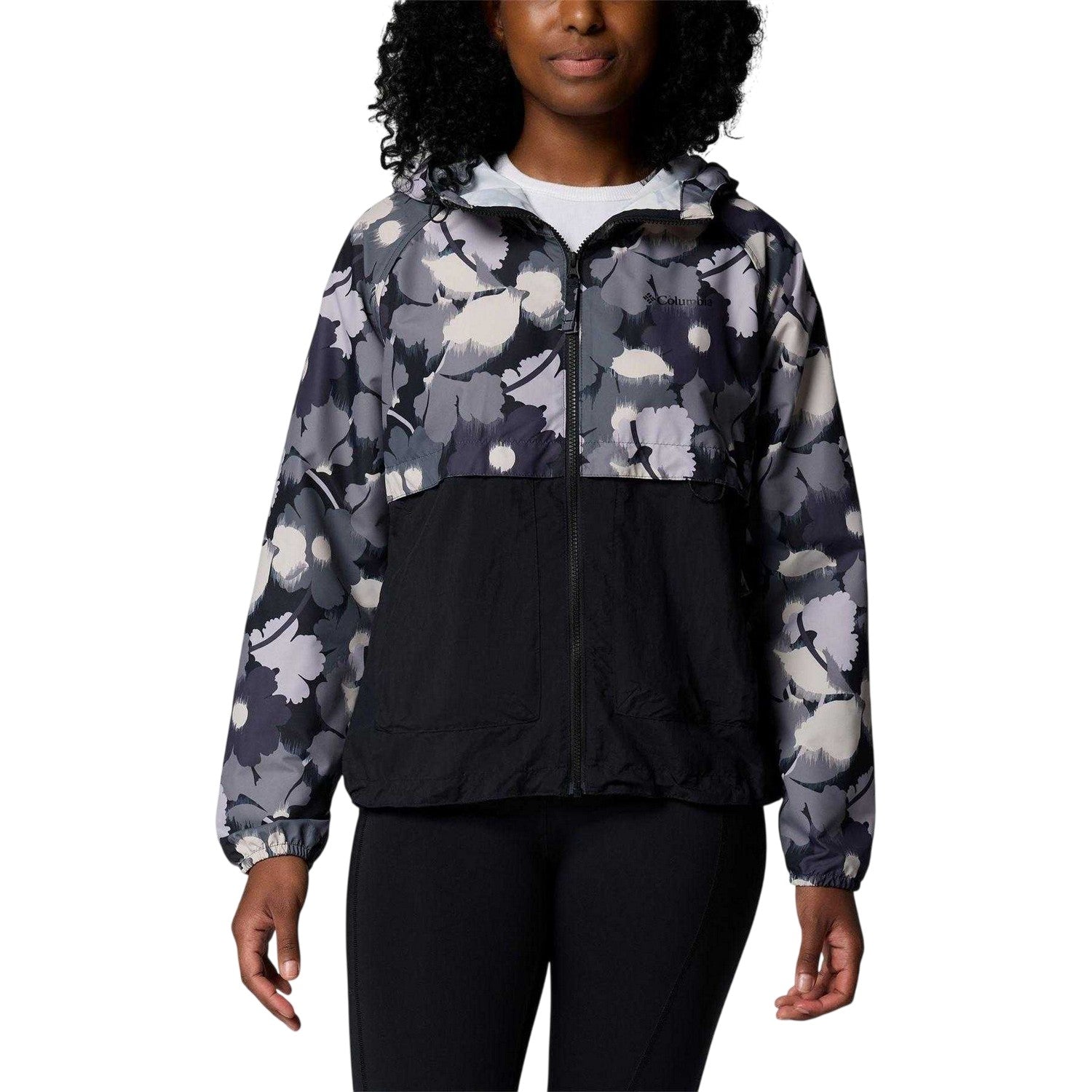 Black Print - Front - Columbia Womens-Ladies Spire Soft Shell Jacket