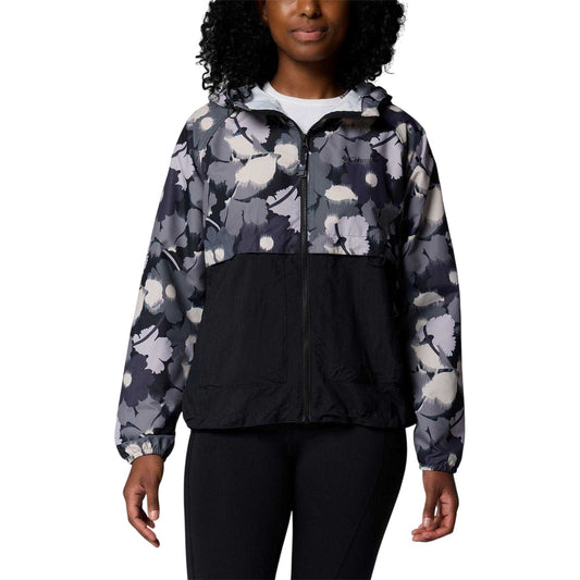 Black Print - Front - Columbia Womens-Ladies Spire Soft Shell Jacket
