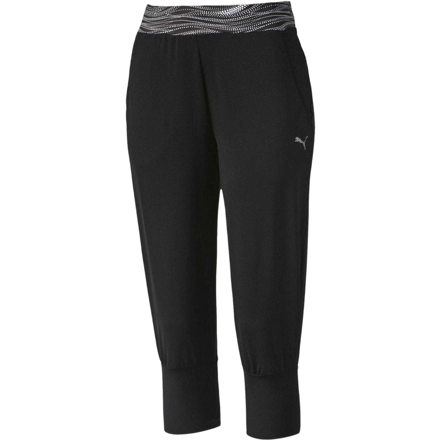 Black - Front - Puma Womens-Ladies Wild Thing Patterned Capri