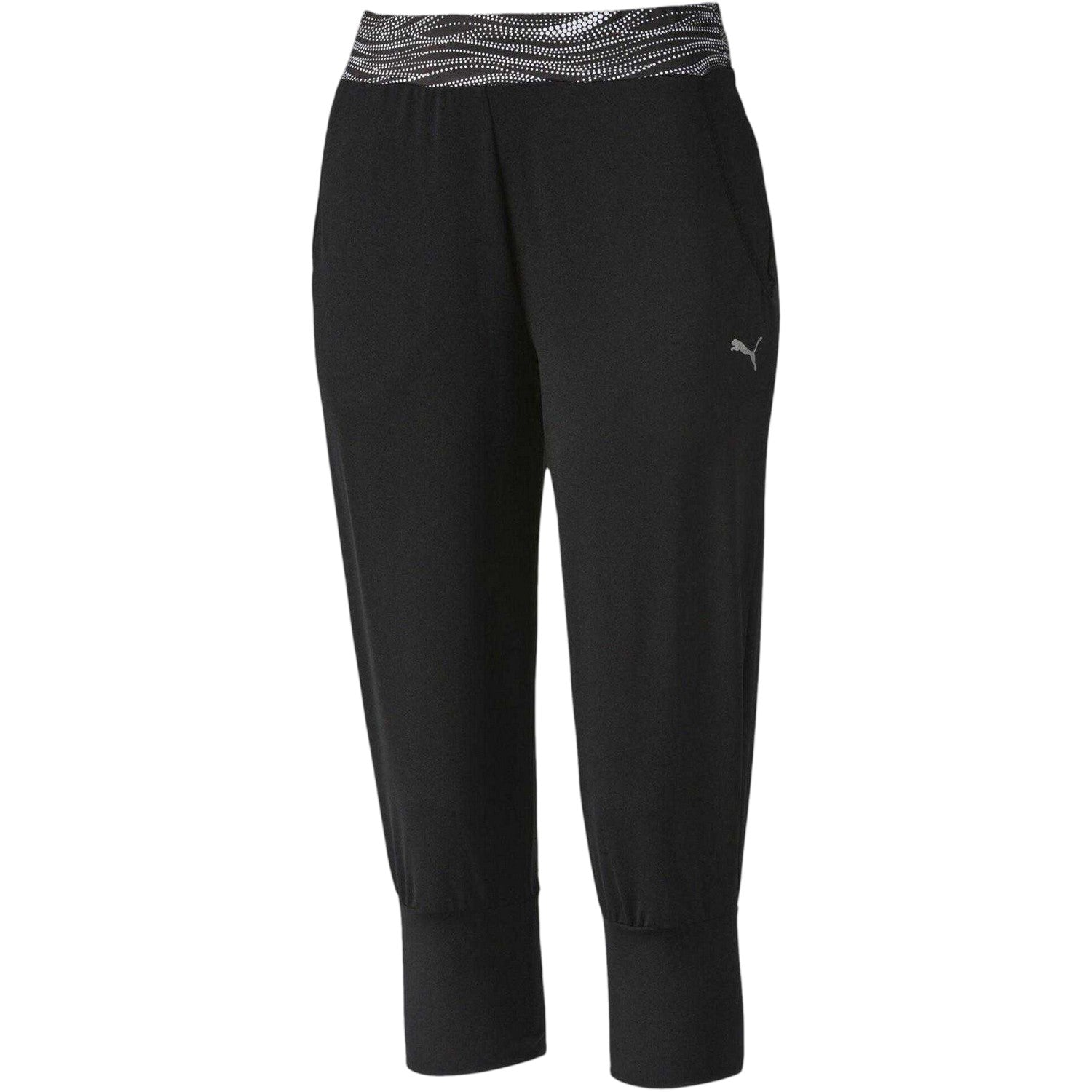 Black - Front - Puma Womens-Ladies Wild Thing Patterned Capri