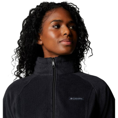 Black - Side - Columbia Womens-Ladies Benton Full Zip Fleece Jacket