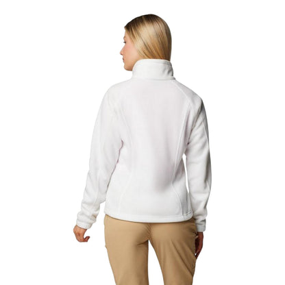 White - Back - Columbia Womens-Ladies Benton Full Zip Fleece Jacket