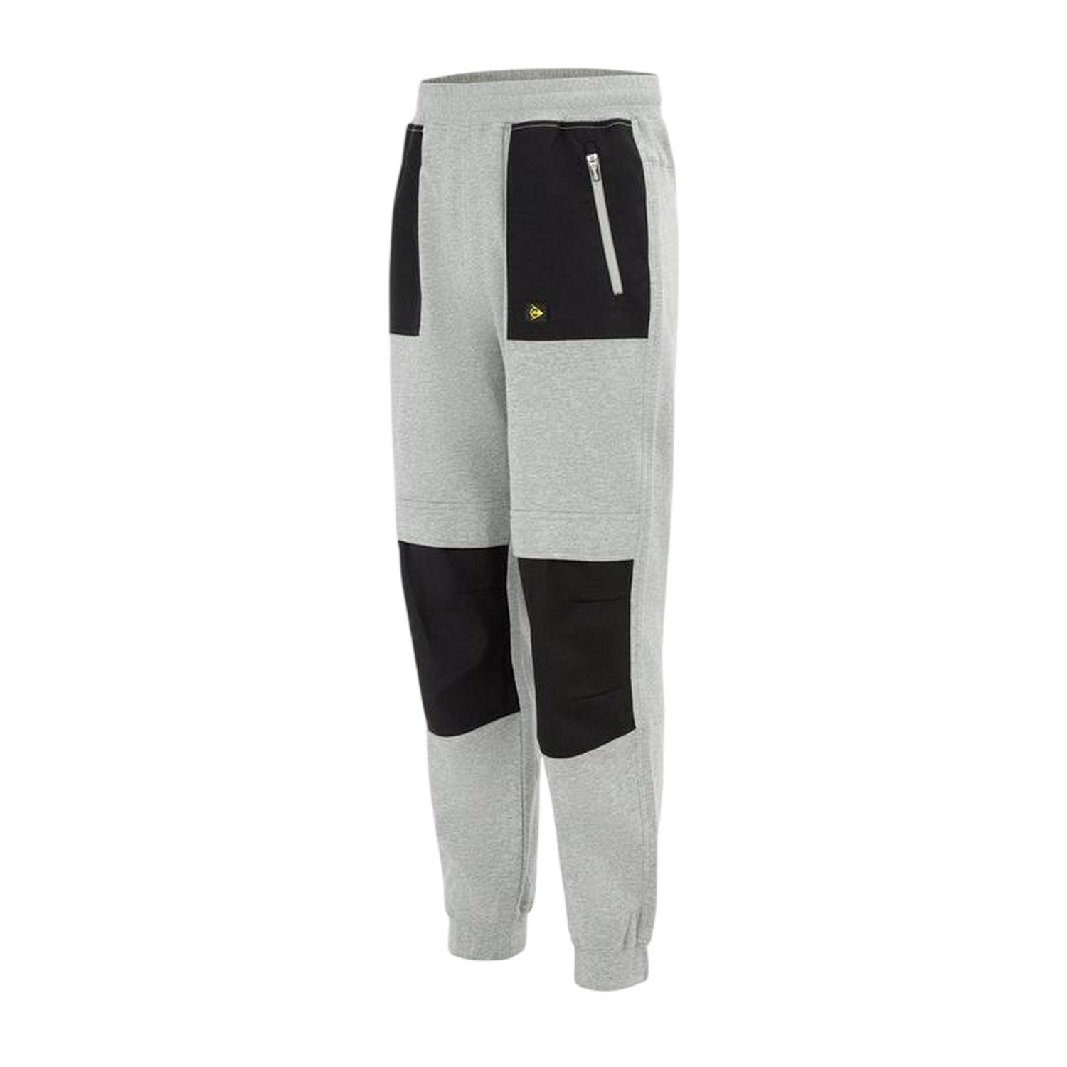 Grey Marl - Side - Dunlop Mens On Site Joggers