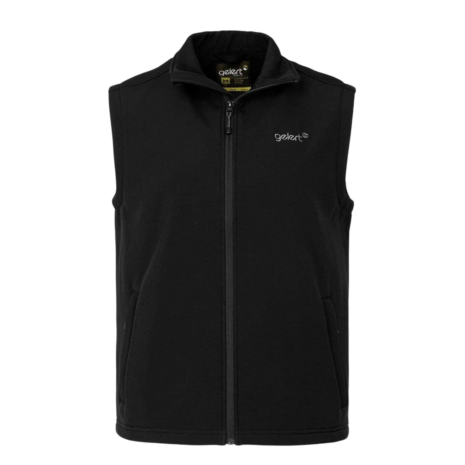 Black - Front - Gelert Mens Softshell Active Gilet