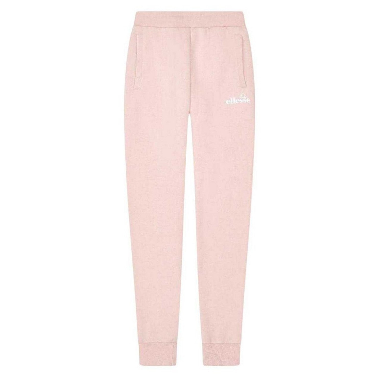 Light Pink - Front - Ellesse Womens-Ladies Majana Jersey Joggers
