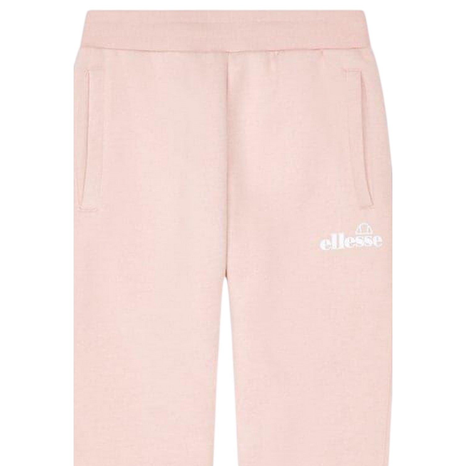 Light Pink - Back - Ellesse Womens-Ladies Majana Jersey Joggers