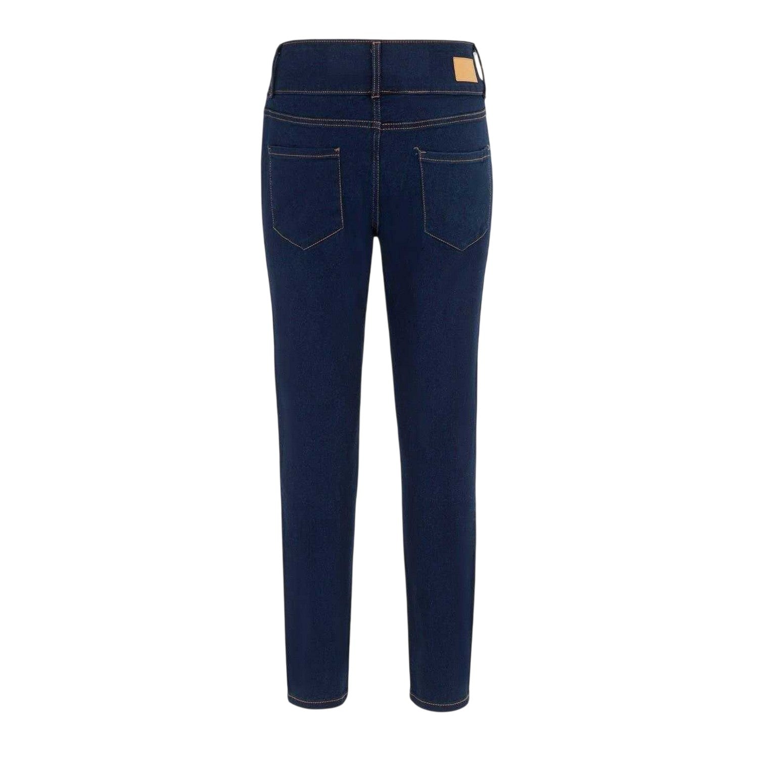 Navy - Back - Firetrap Womens-Ladies Cotton Jeans