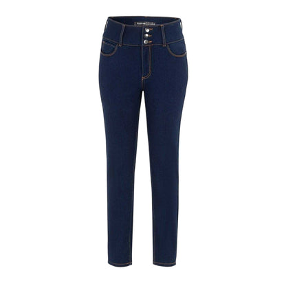 Navy - Front - Firetrap Womens-Ladies Cotton Jeans
