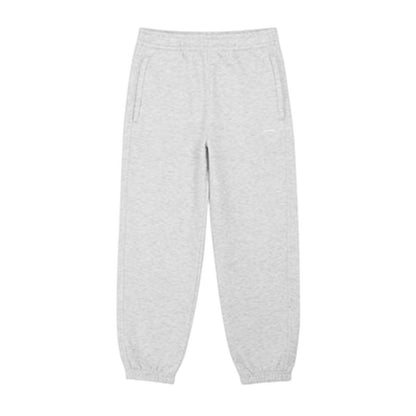 Ice Marl - Back - Slazenger Childrens-Kids Fleece Plain Jogging Bottoms