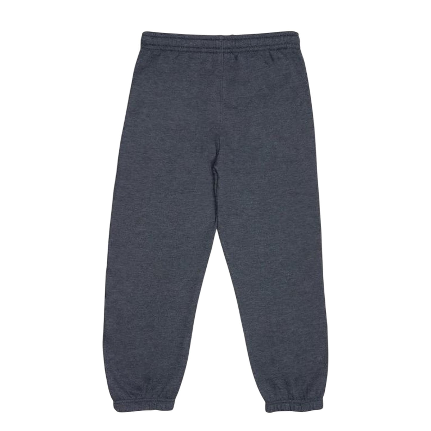 Charcoal Marl - Back - Slazenger Childrens-Kids Fleece Plain Jogging Bottoms