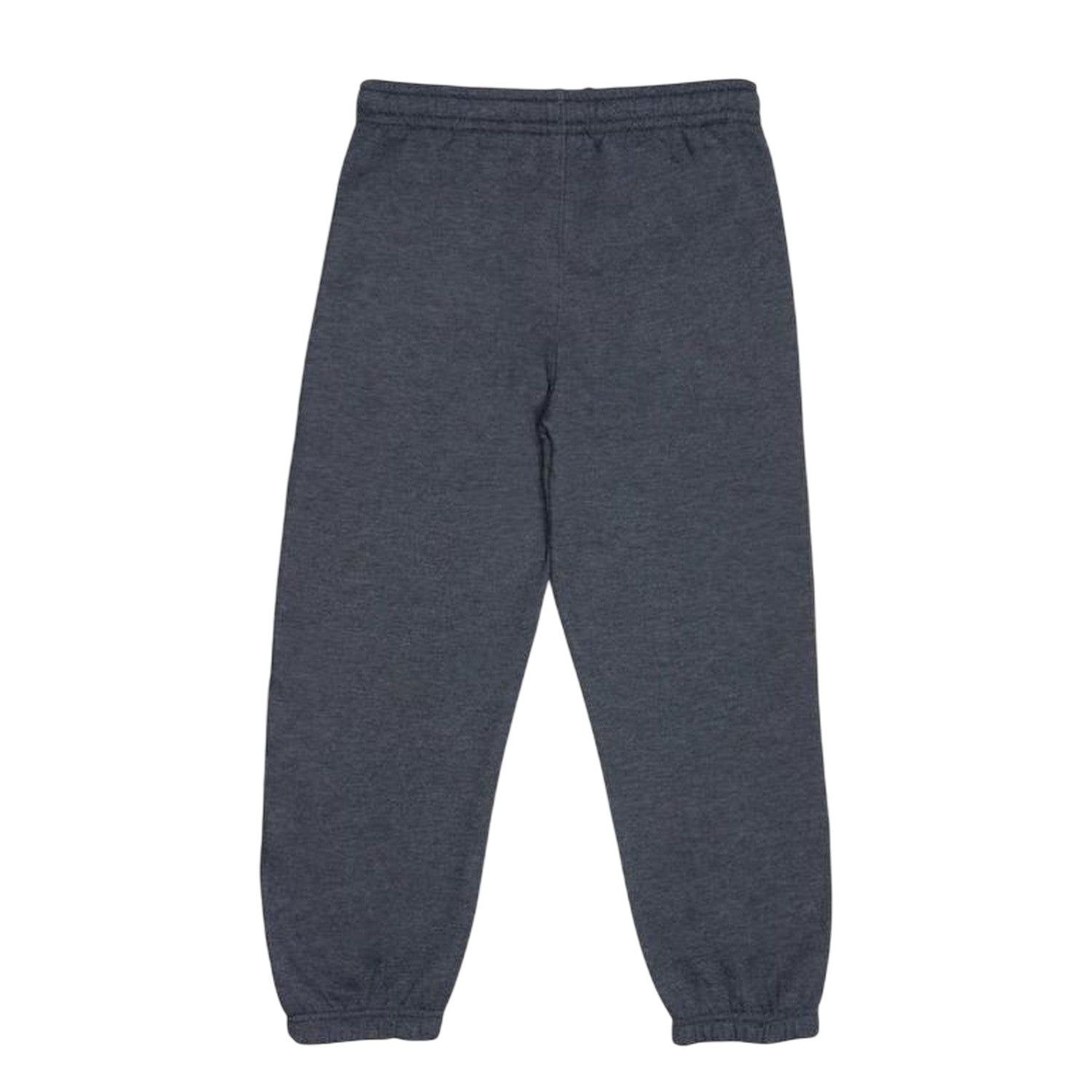 Charcoal Marl - Back - Slazenger Childrens-Kids Fleece Plain Jogging Bottoms