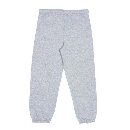 Grey Marl - Back - Slazenger Childrens-Kids Fleece Plain Jogging Bottoms