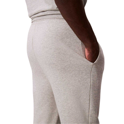 Grey Heather - Side - Calvin Klein Mens Patterned Joggers