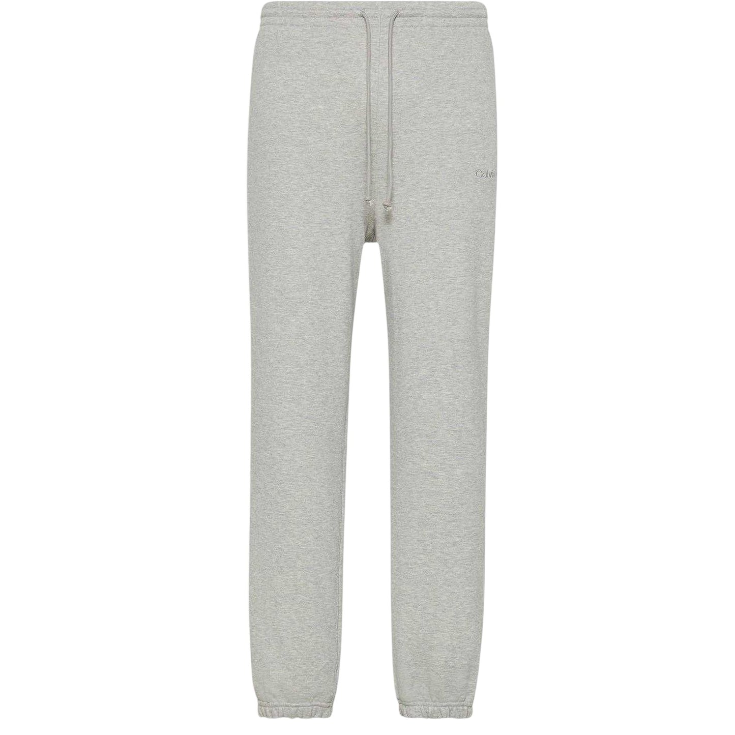 Grey Heather - Front - Calvin Klein Mens Patterned Joggers