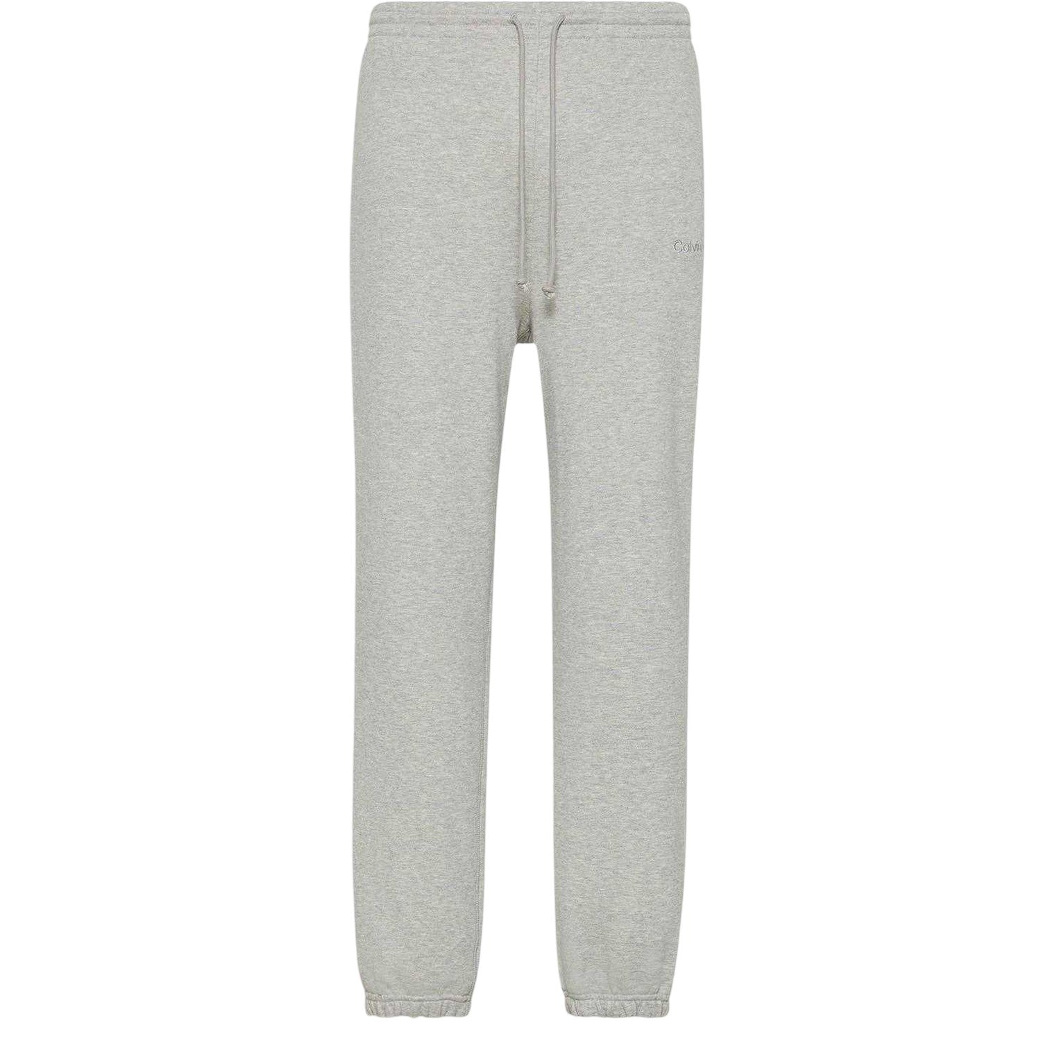 Grey Heather - Front - Calvin Klein Mens Patterned Joggers