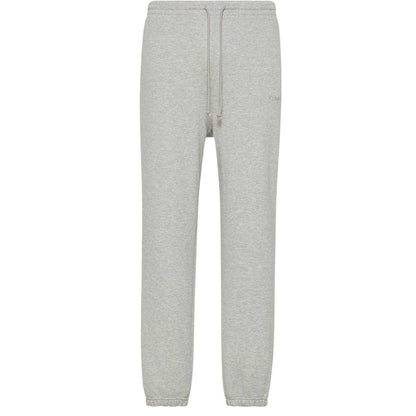 Grey Heather - Front - Calvin Klein Mens Patterned Joggers