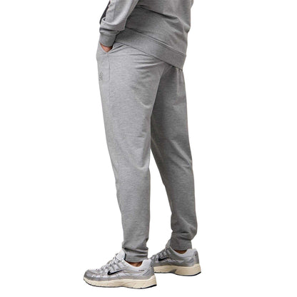 Grey Marl - Side - Gym King Mens Victory Joggers