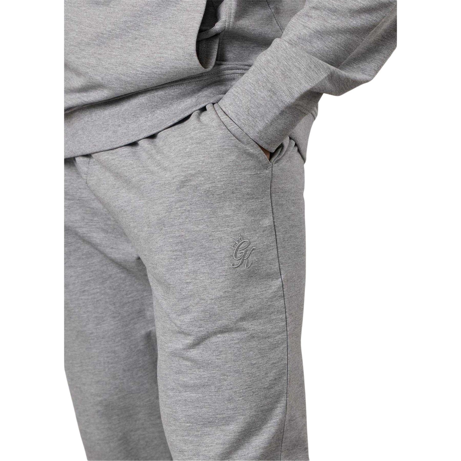 Grey Marl - Lifestyle - Gym King Mens Victory Joggers