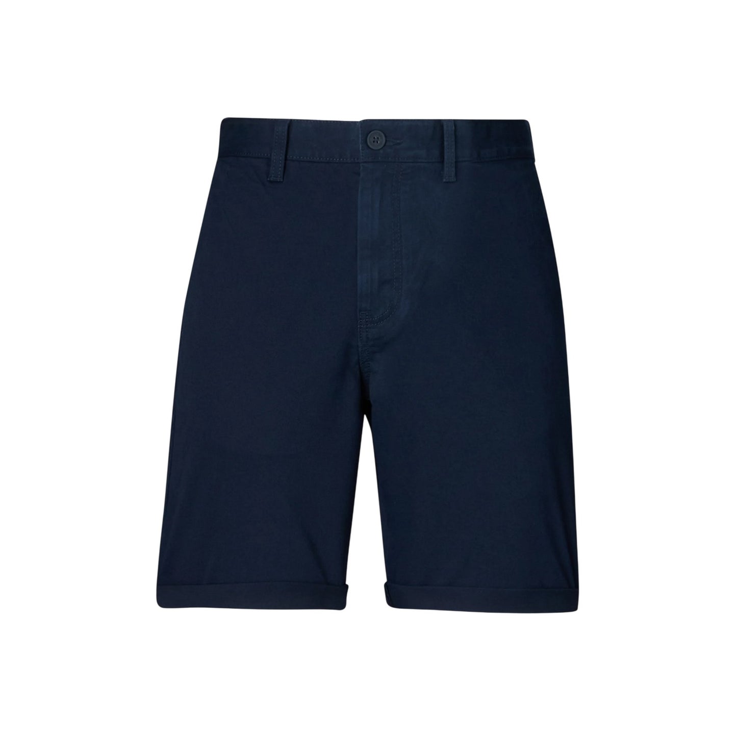 Dark Navy - Front - Tommy Jeans Mens Scanton Solid Chino Shorts