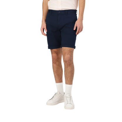 Dark Navy - Side - Tommy Jeans Mens Scanton Solid Chino Shorts