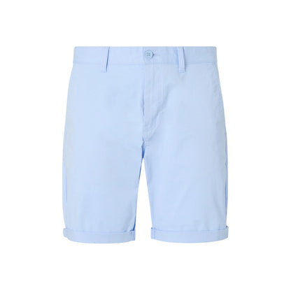 Sweet Blue - Front - Tommy Jeans Mens Scanton Solid Chino Shorts