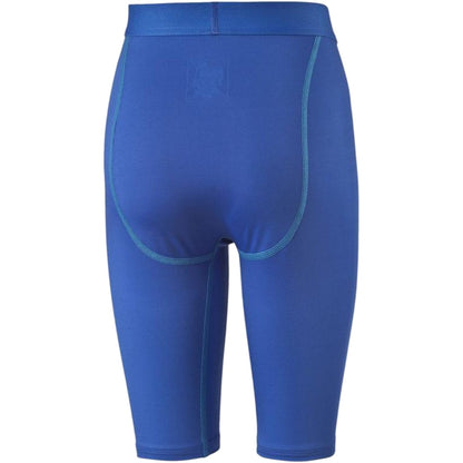 Blue - Back - Puma Childrens-Kids Performance Training Shorts