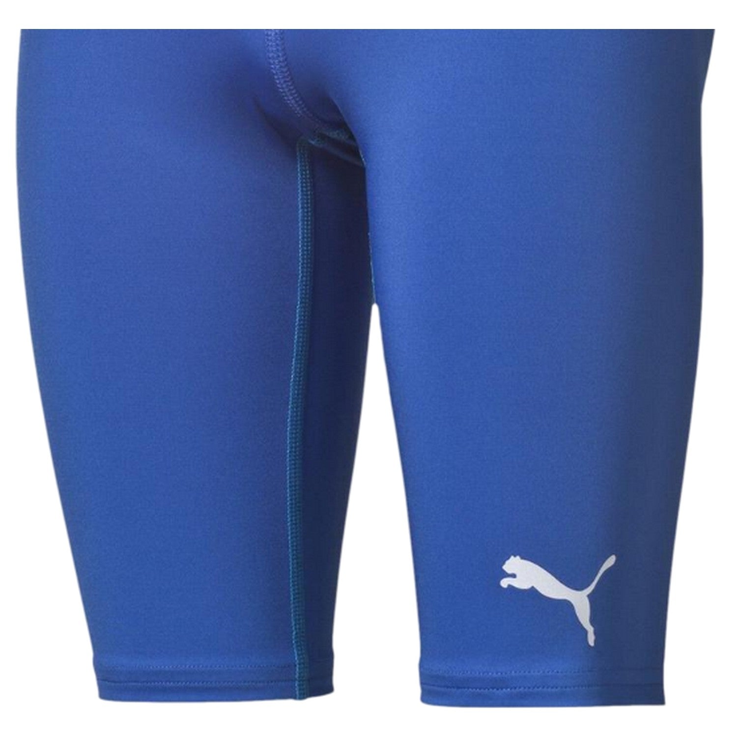 Blue - Side - Puma Childrens-Kids Performance Training Shorts