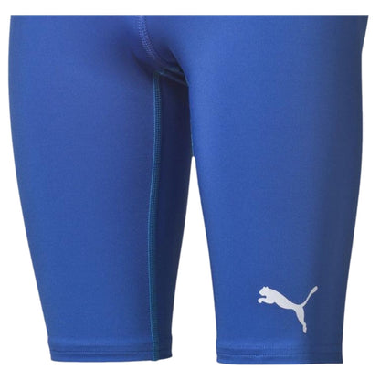Blue - Side - Puma Childrens-Kids Performance Training Shorts