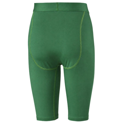 Green - Back - Puma Childrens-Kids Performance Training Shorts